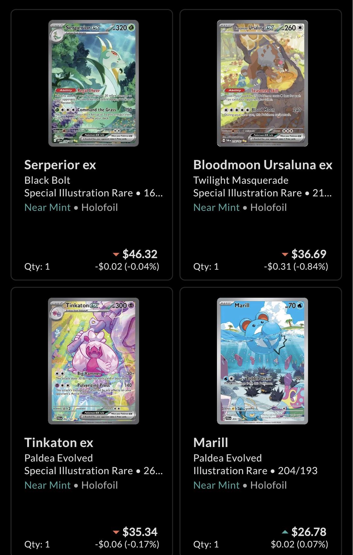 Pokemon Lot IR’s/SIR’s/Sleeved Packs - Open to offers!