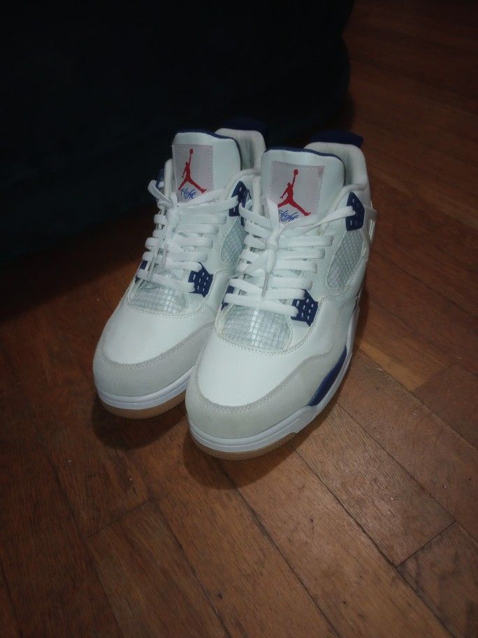 Jordan 4s x Air SP NAVY WHITE