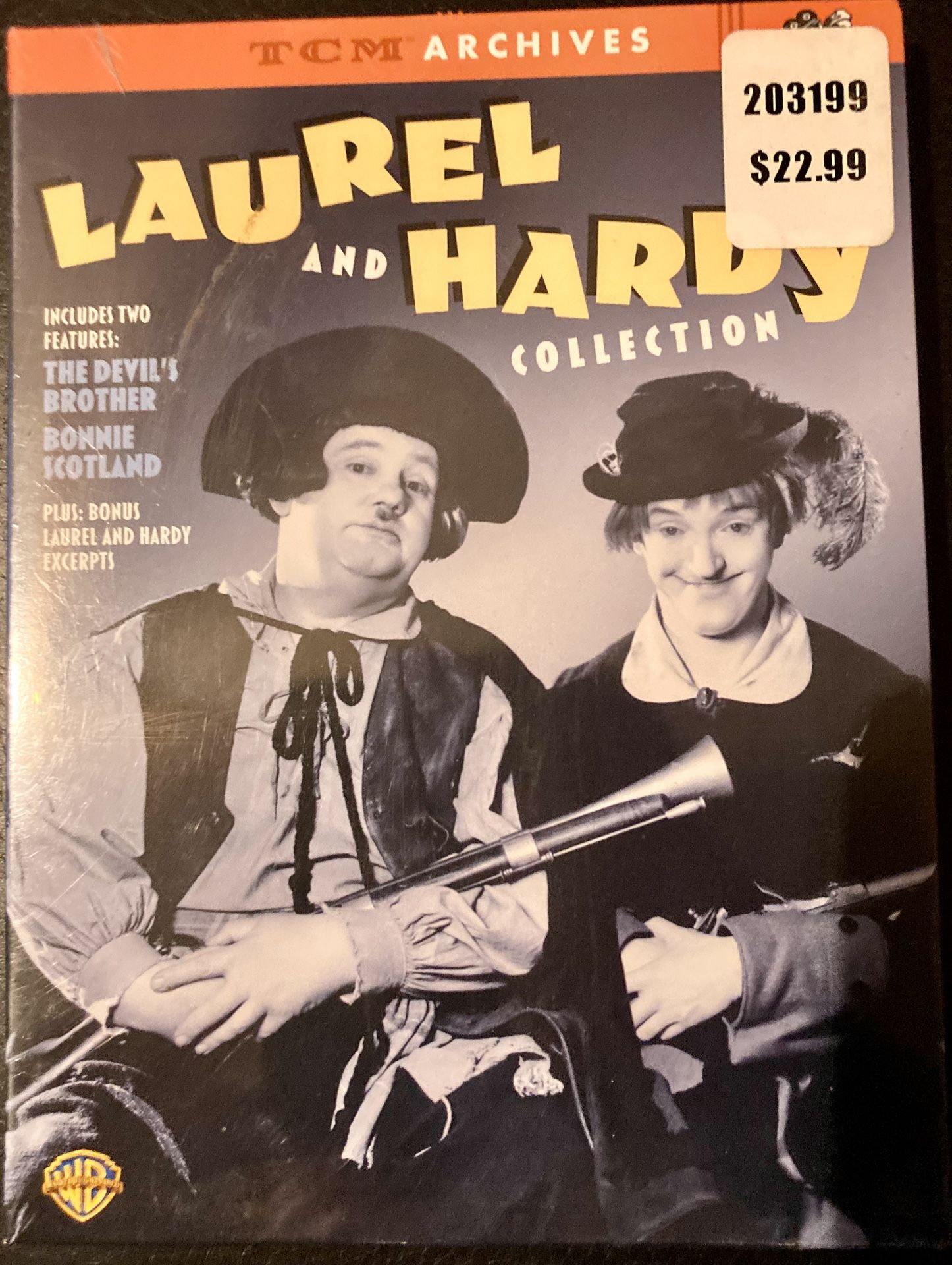 Laurel & Hardy TCM Archives DVD New & Sealed