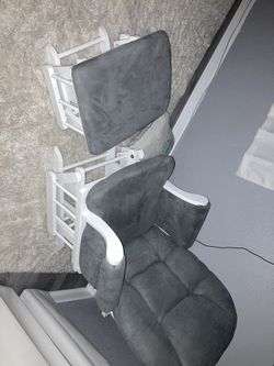 Glider and Footstool