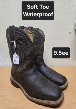 Ariat work boots sz9.5ee SOFT TOE