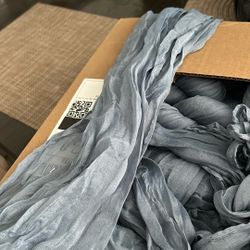 Plate Napkins In Dusty Blue Brand New In Box