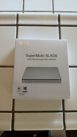 LG SuperMulti Blade Ultra Slim Portable DVD Writer