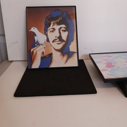 The Beatles, Richard Avedon, Ringo Starr Replica 8x10" Photo Print Black Frame