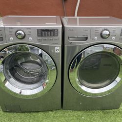 LG Washer And Dryer / Lavadora Y Secadora 