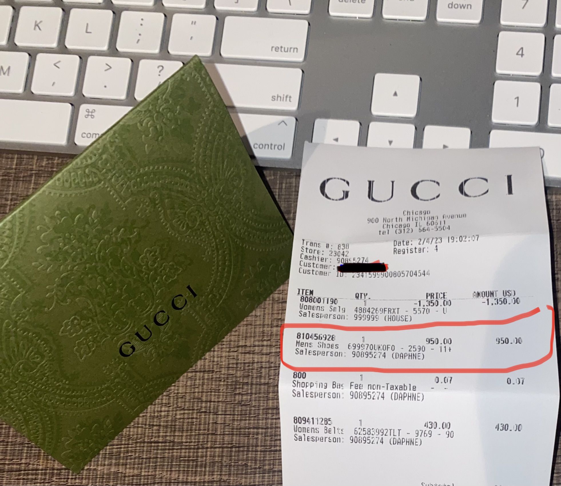 Men’s Gucci Boots Size 12