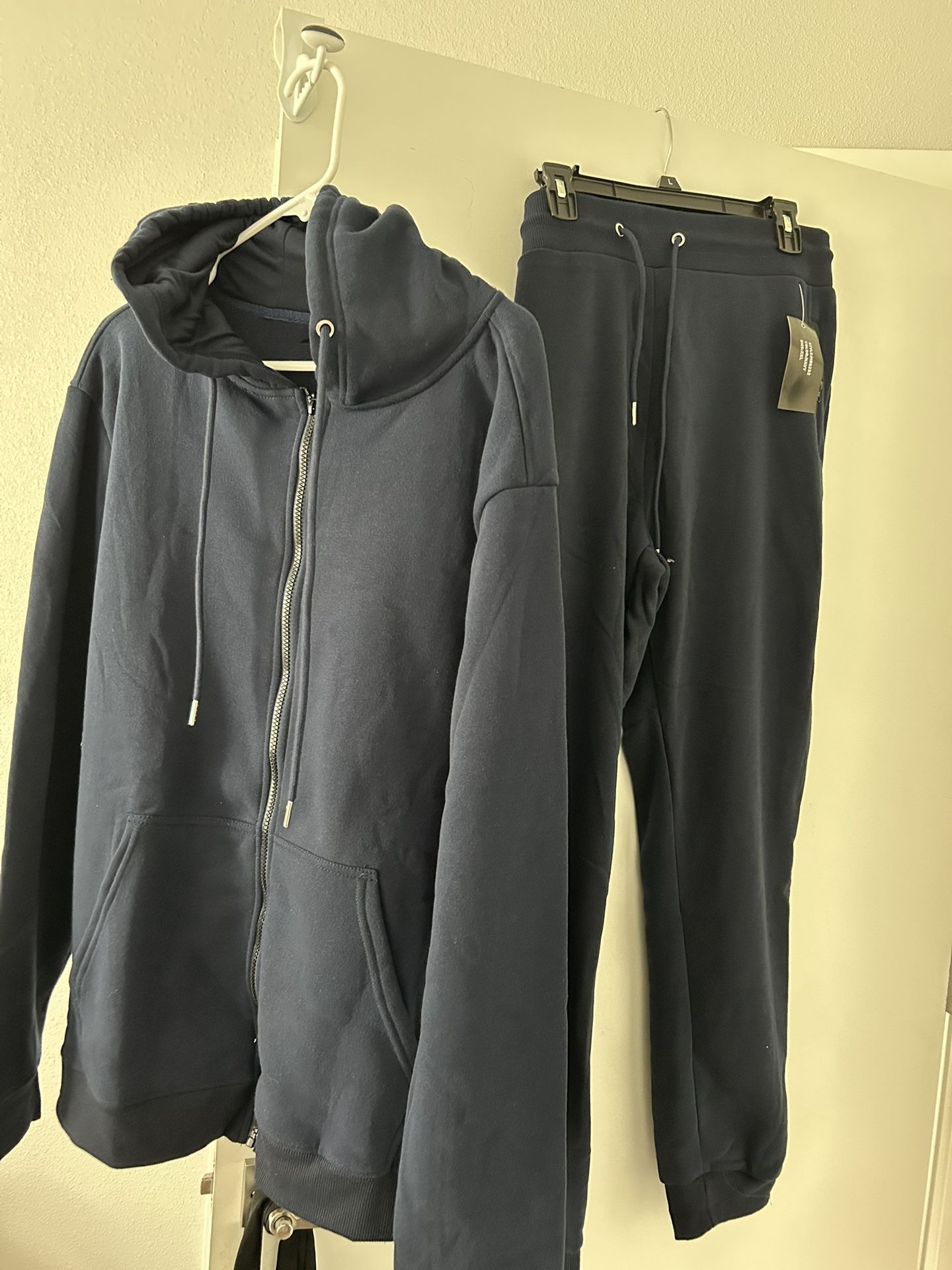 Navy Blue Track Suit hoodie