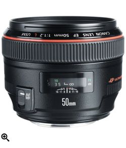 Canon FD 50mm f/1.2 L USM Prime Lens In Original Box