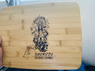 Studio Ghibli Bamboo Cutting Board
