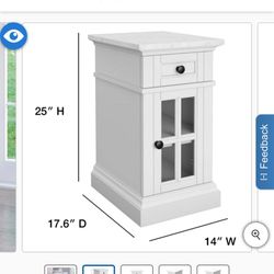 Bedside/Chair Side Table 