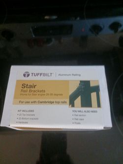 Tuffbilt aluminum level rail brackets