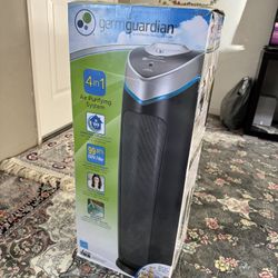 GermGuardian 3-In-1 HEPA Air Purifier for Home, Large Rooms Up To 915 Sq. Ft. with HEPA Air Filter, UV-C Light & Odor Reduction, AC5000E, 28" Tower, G