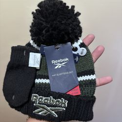 Reebok Beanie And Mittens