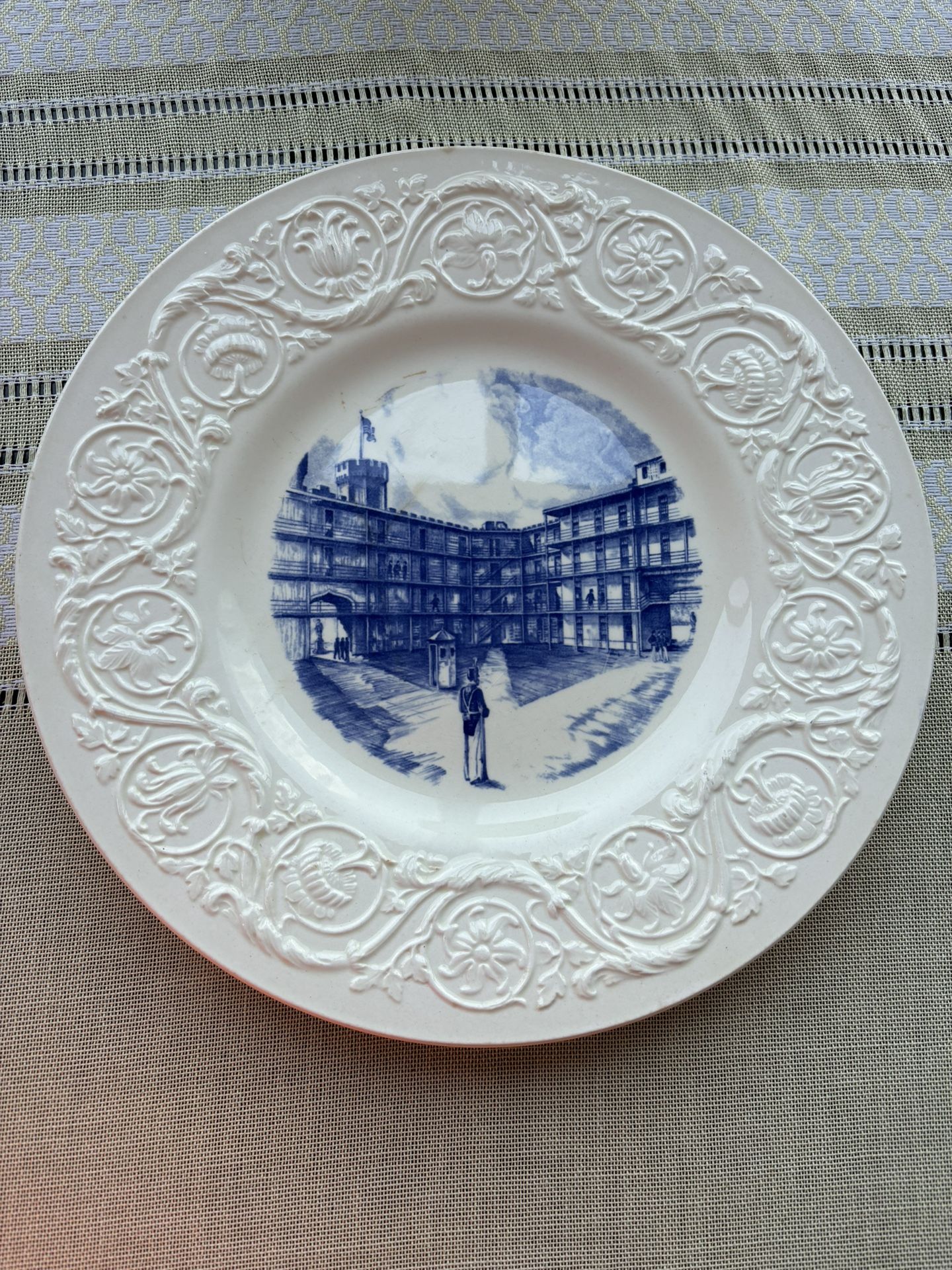 Wedgwood Virginia Military Institute Interior of barracks plate 1(contact info removed)