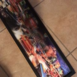 Ford Chevy G M Mopar Mixed Color Car Print Friday Night Light 28 Long 9”w 3D Picture 