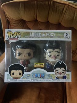 Funko Pop One Piece Puffy & Foxy 2 Pack Figures (read The Description Please)