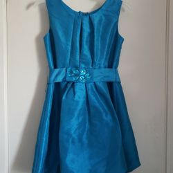 Fancy Blue Girl Dress 