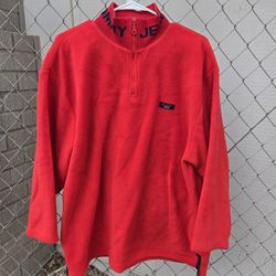 TOMMY JEANS FLEECE JACKET LARGE (SHD)