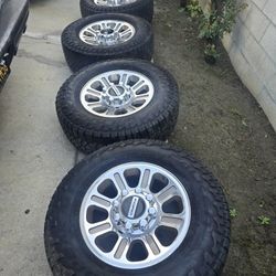 Wheels In Tires 18" 8 Lug Ford Excursion F250 F350 8x170 Utility Truck 8x170, Mm