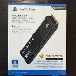 WD - Black SN850P 2TB Internal SSD For PS5 - Brand New
