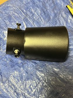 Stainless Steel Car Exhaust Tailpipe Black