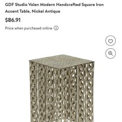 Modern Handcrafted SQUARE IRON 