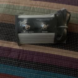 Fender pedal and reverb select For A Bluesville The Other One Is For A Fender Hot Rod Deluxe
