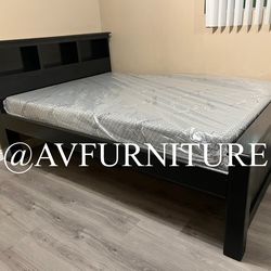 Full Bed and Memory Foam Mattress