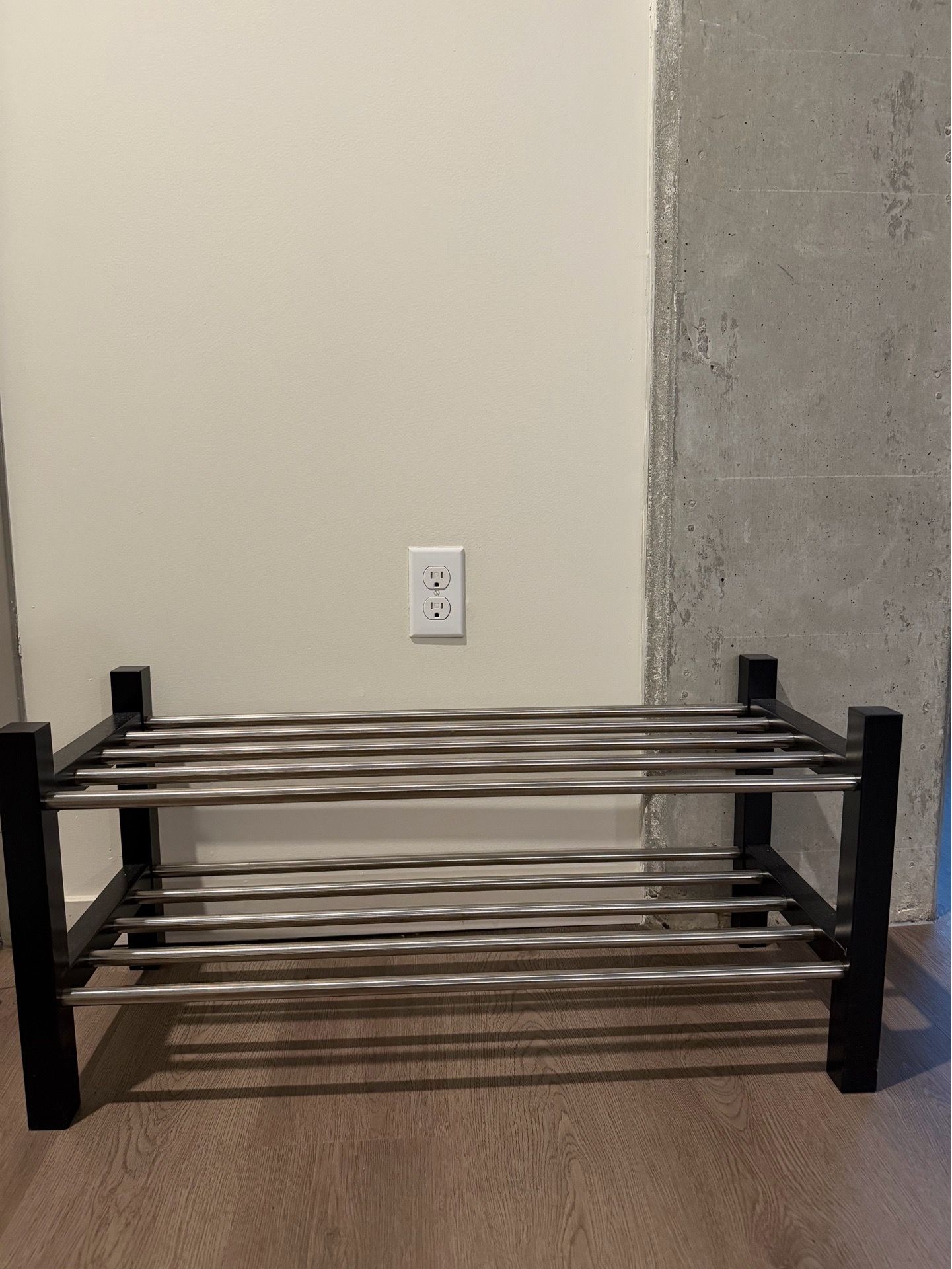 Shoe rack 31 1/8x12 5/8x14 5/8