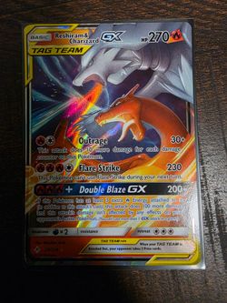 Reshiram and Charizard GX Tag Team