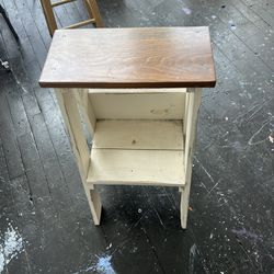 Rustic Wooden Stool 