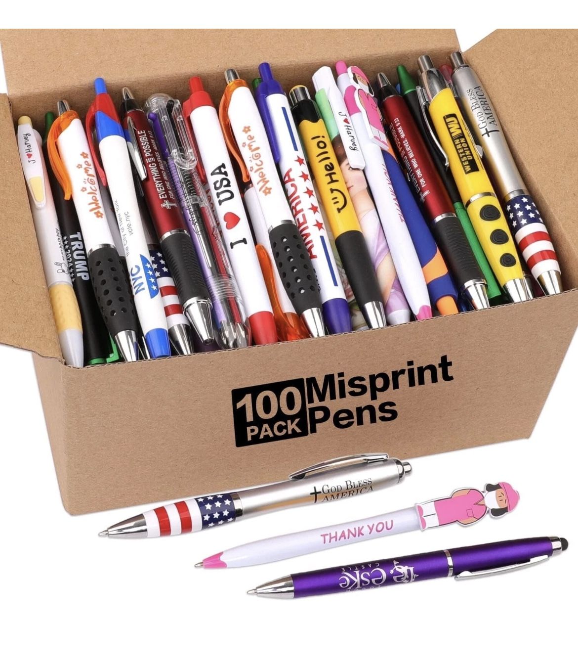 100 Misprint Pens