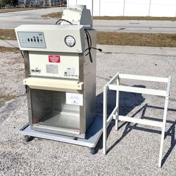 Nuaire Vertical Lab Hood Cabinet Vent with Stand