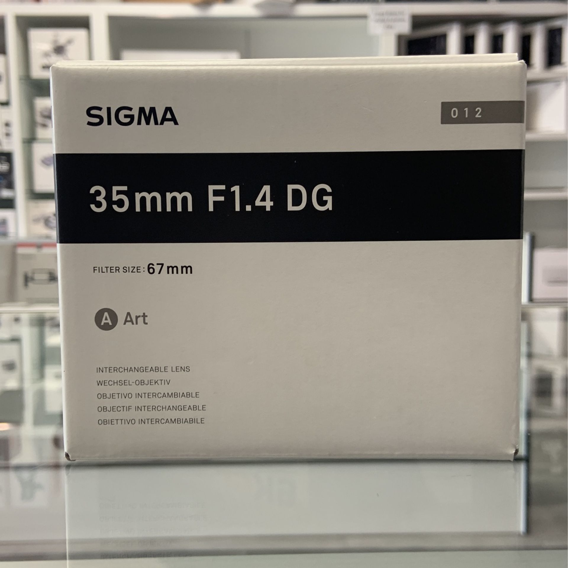 Sigma 35mm F1.4 Lens For Canon