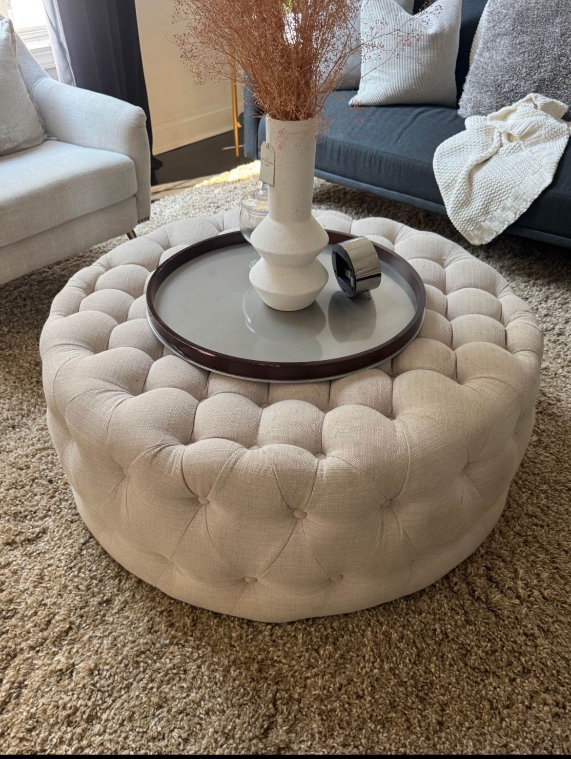 Round Ottoman (36 “ Round)