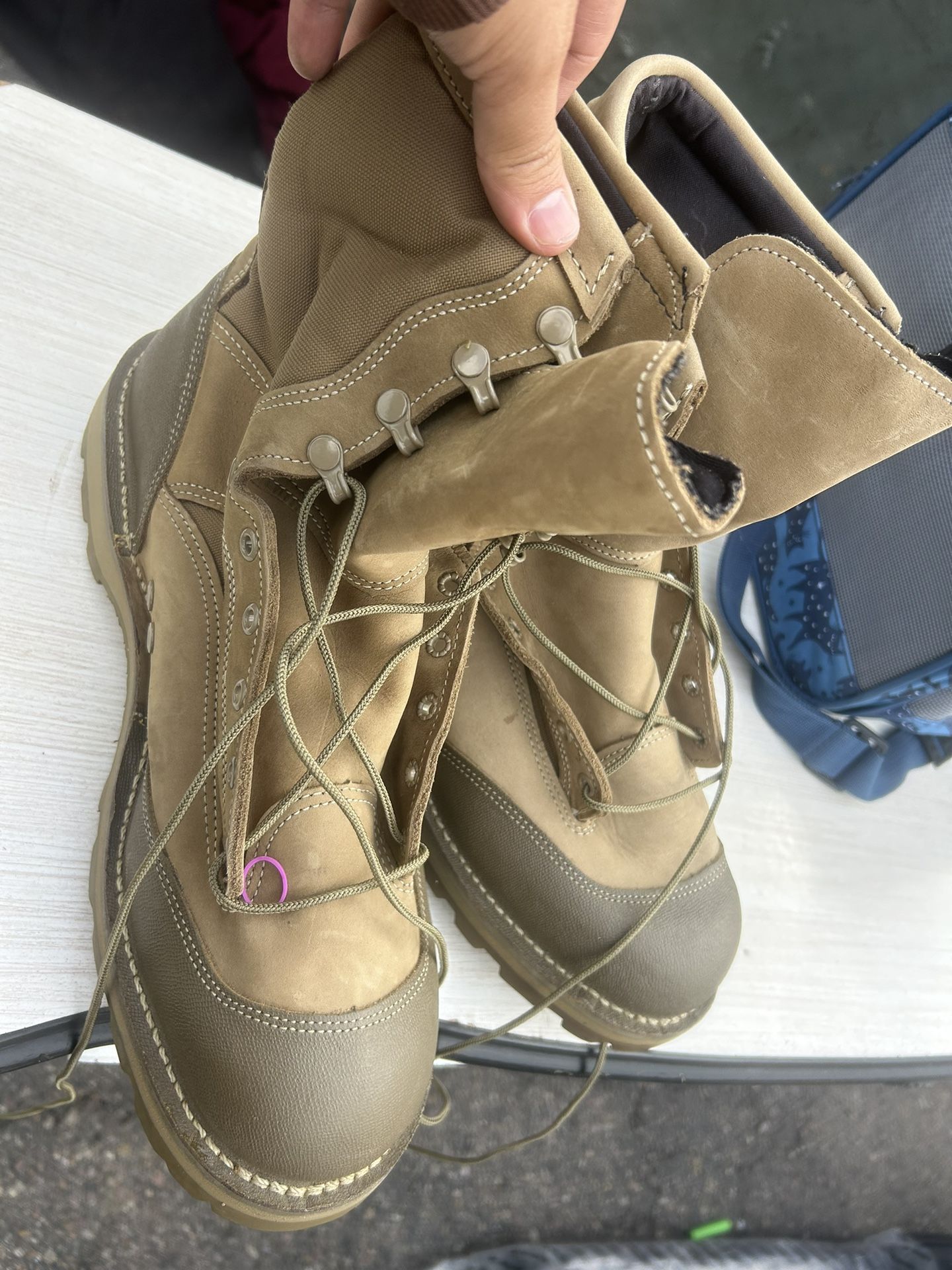 Military boots