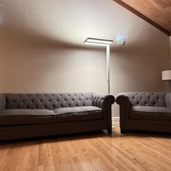 Patterson Tufted Sofa Set