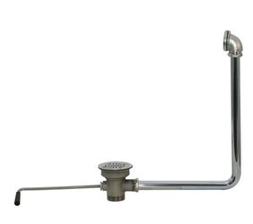 NEW Twist Handle Waste Valve with Overflow Assembly Advance Tabco K-15 #4091