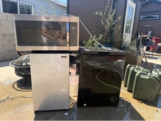 Microwave, Mini Refrigerator, Deep Freezer
