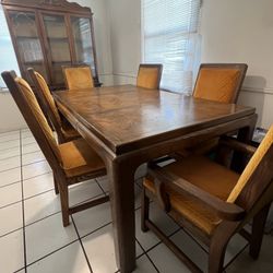Dining Table With 6 Chairs FREE