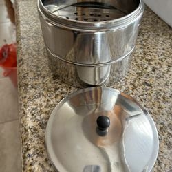 Stainless steel small Steamer 2pcs