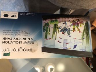 3 way aquarium Isolation tank