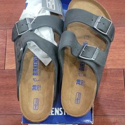 Birkenstock Arizona Black Sandals 