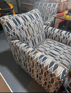 Pair of Contemporary Accent Chairs