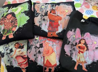 Moana custom t shirts