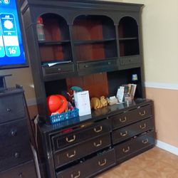 Chest Of Drawers And Bookshelves 