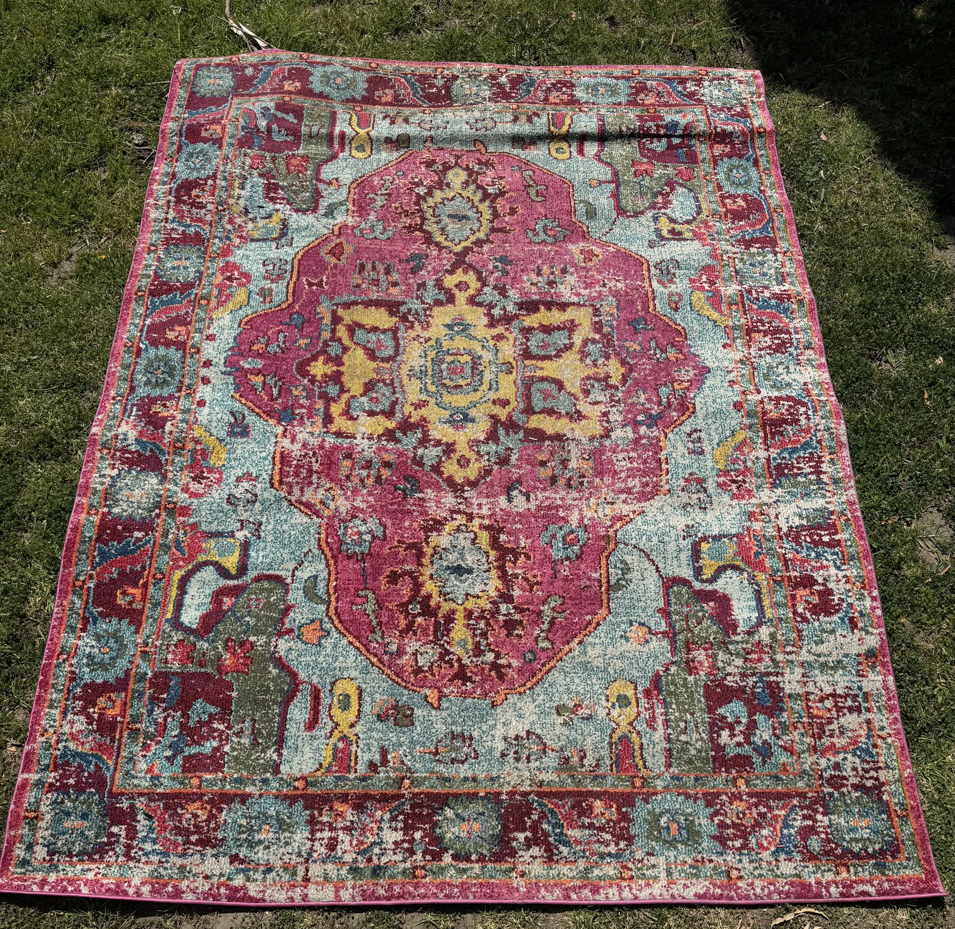 Pink Area Rug