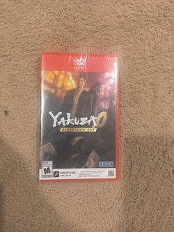 Yakuza 0 director's cut switch 2 brand new sealed