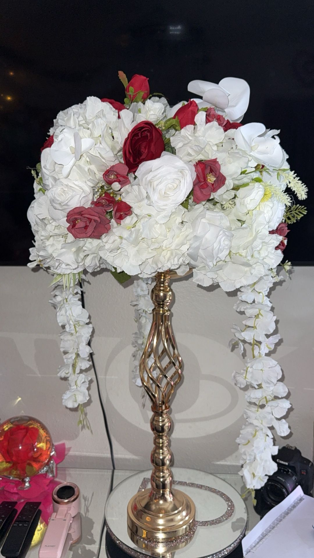 Silk Flower Centerpieces