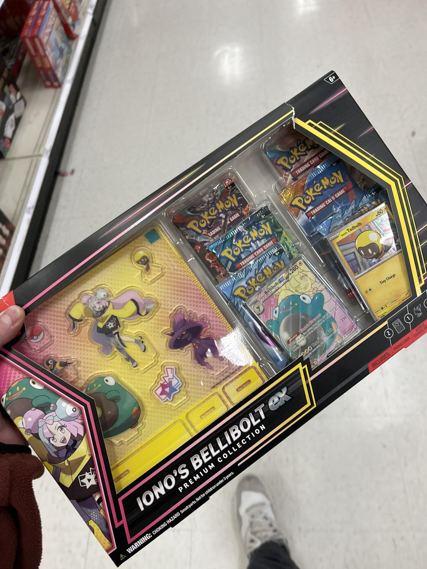 Ionos Bellibolt Ex Premium Collection Box Journey Together Pokemon Sealed INHAND
